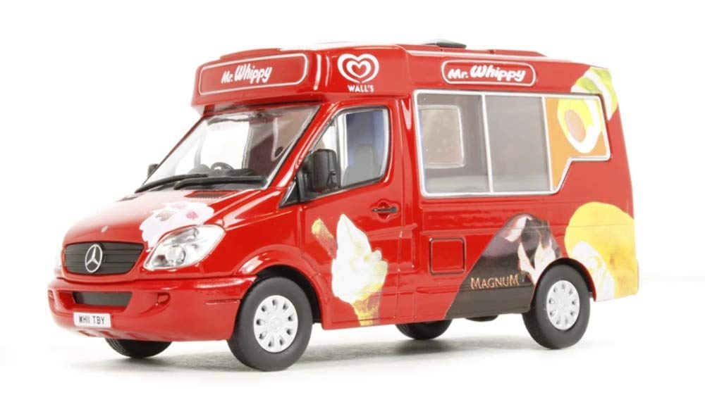Oxford Diecast 1:43 Walls Ice Cream Whitby Mondial Ice Cream Van Collectable model WM001
