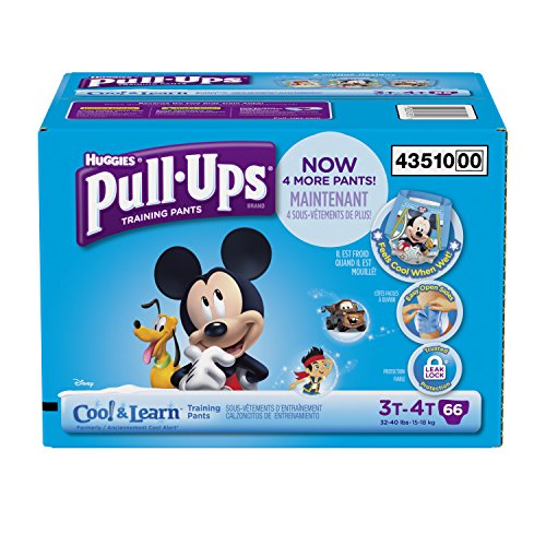 Huggies PullUps Training Pants With Cool And Learn For Boys, Size 3T