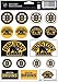 Wincraft NHL Boston Bruins Vinyl Sticker Sheet, 5