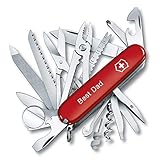 Personalized SwissChamp Red Swiss Army Knife by Victorinox