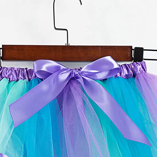 image for MIS1950s Kids Girls Tutu Party Dance Ballet Toddler Baby Costume Tulle