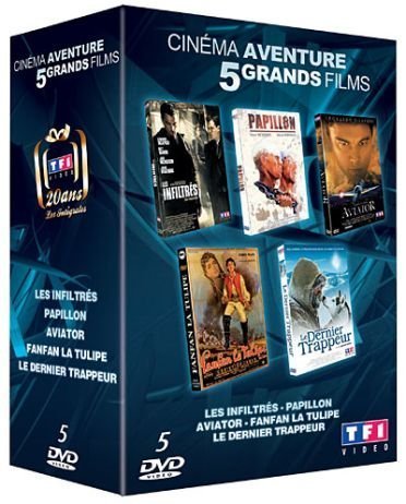 Coffret Anniversaire Tf1 - 20 Ans D'aventure Au Cinéma - Pack