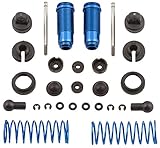 Team Associated 21217 Factory Team Aluminum Rear Shock Kit, Blue
