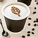 Restaurantware 8 Ounce Disposable Cups, Pack of 500 Insulated Hot Cups – Lids Sold Separately, Designed with a Double Wall and Black Paper, Ideal for Serving Coffee, Hot Chocolate, Tea, and More