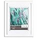 Gallery Solutions 12FW1118 Picture Frame, 11 inches x 14 inches, White & White