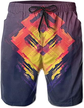 100% Polyester Classic Fit Fire Building Gentleman Beach Short Pants