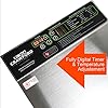 Crawford-Kitchen-Commercial-Food-Dehydrator-Stainless-Steel-Easy-To-Clean-Body-Pro-Quality-Dehydrated-Raw-Food-Jerky-Maker-1000W-Ultra-High-Effieciency-Design