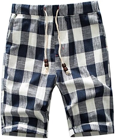 Manwan walk Men's Linen Casual Classic Fit Short B311
