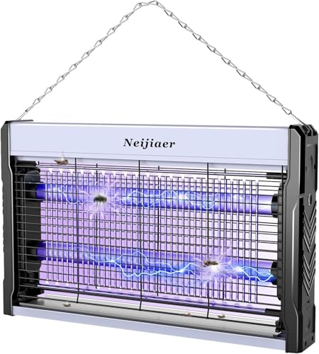Neijiaer Electronic Insect and Fly Killer with USB Cable, 3200v Powerful Fly Trap Bug Zapper Indoor Outdoor,Fly Zapper Attracting Mosquito with UV Light for Kitchen,Home,Indoor Garden Yard.