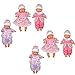 Toysmith Mini Babies Toy (Sold Individually - Outfits and Skin Color Vary) (2-Pack)