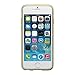 LUVVITT [ClearView] Hybrid Scratch Resistant Back Cover with Shock Absorbing Bumper designed for Apple iPhone 6/6s (4.7) Transparent Gold