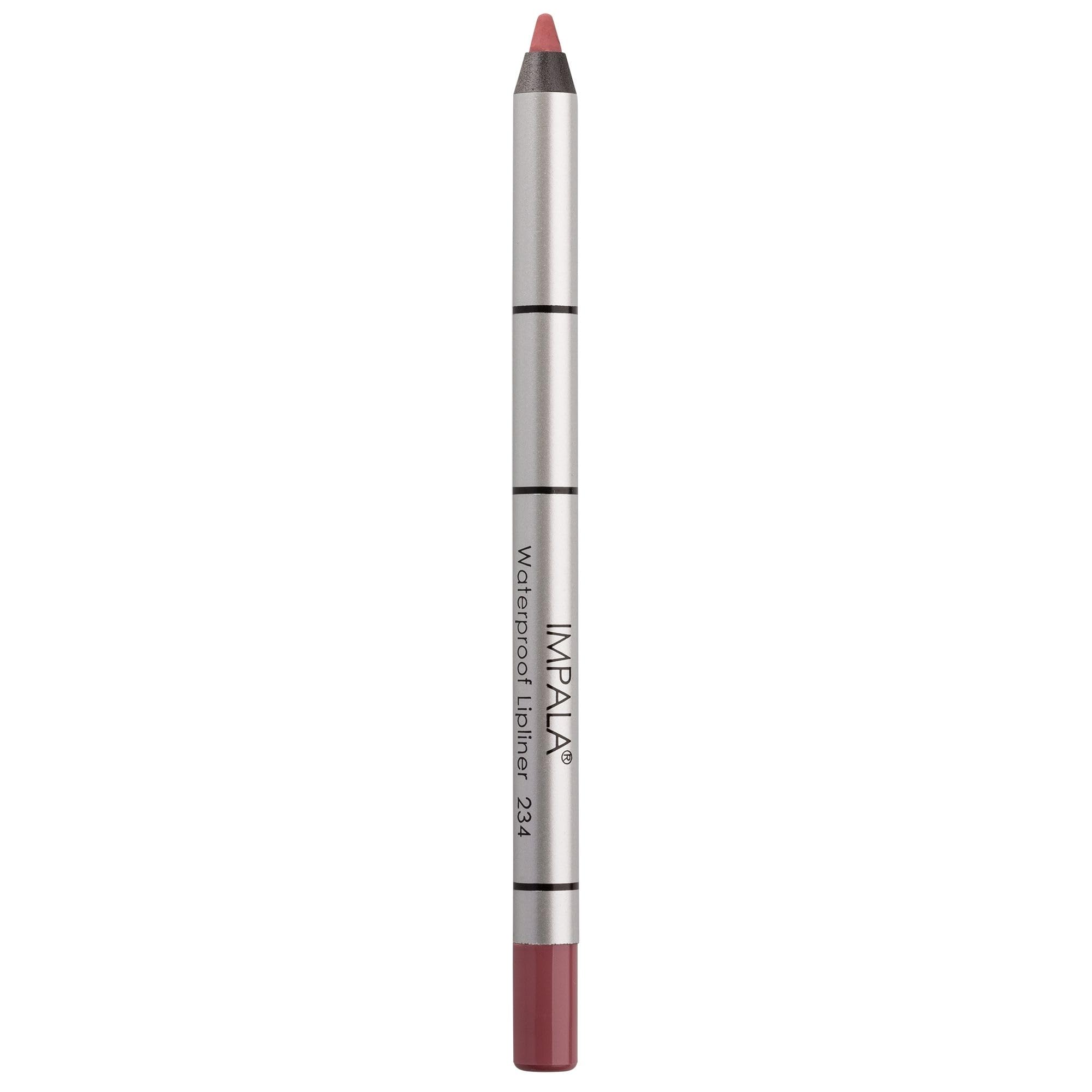 IMPALA | Creamy Waterproof Lip Pencil Matte Antique Pink Color 234 | Permanent Lip Liner | Waterproof Lip Pencil | Long-lasting Lip Liner | Volumizing Effect