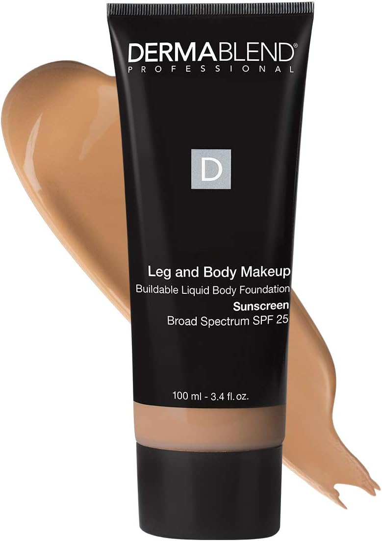 Dermablend Leg and Body Makeup, 35C Light Beige, 100 ml (Pack of 1)