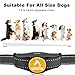 Patpet Dog Training Collar with Remote, 100% Waterproof Rechargeable Shock Collar for Dogs, 1500ft Remote Range, Beep/Vibration/Shock Modes, Protection Function Blind Operation Design for All Size Dogthumb 4