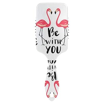 Amazon Com Cutexl Women Hair Brush Valentine Animal Flamingo