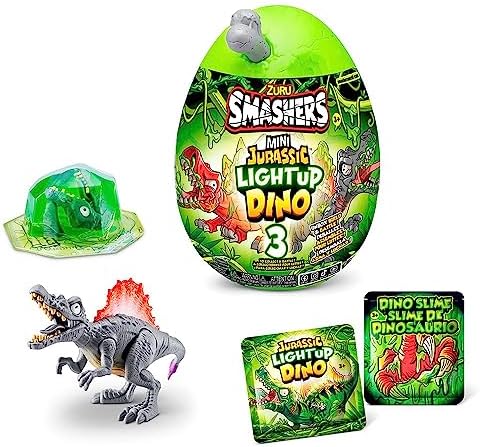 Bizak Dino Jurasicc Ovo Surpresa Médio com Luz (62367417)