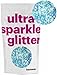 Hemway Mermaid Blue Mix Glitter Chunky Multi Purpose Dust Powder Arts & Crafts Wine Glass Decoration Weddings Flowers Cosmetic Face Eye Body Nails Skin Hair Festival 100g