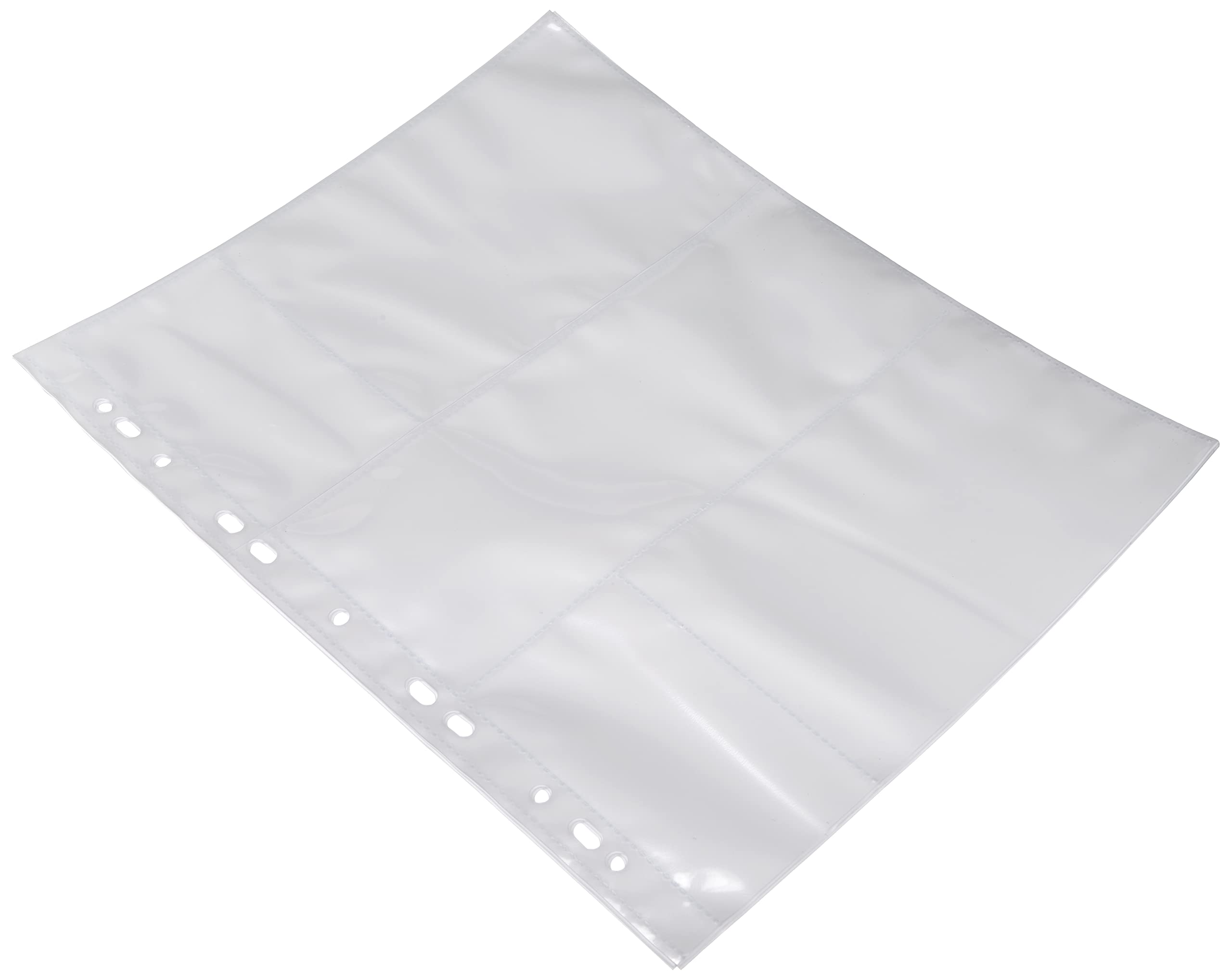 VELOFLEX 5347400 Photo Sleeves DIN A4, Photo Pockets, Collector's Sleeves, for Photo Size 10 x 15 cm Landscape, Pack of 5