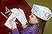 Royal Kids Chef Hat, Coloring Activity, Disposable for Birthdays or Chef & Kitchen Parties, Box of 20
