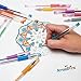 AmazaPens Pens - Glitter Gel 20 Pack Super Glitter Colored Pen Sets | Best for Adding Sparkle to Your Adult Coloring Books and Art Projects.