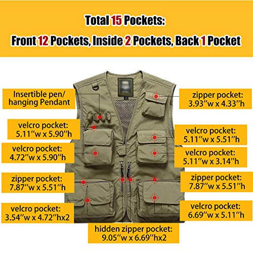 fishing vest jacket