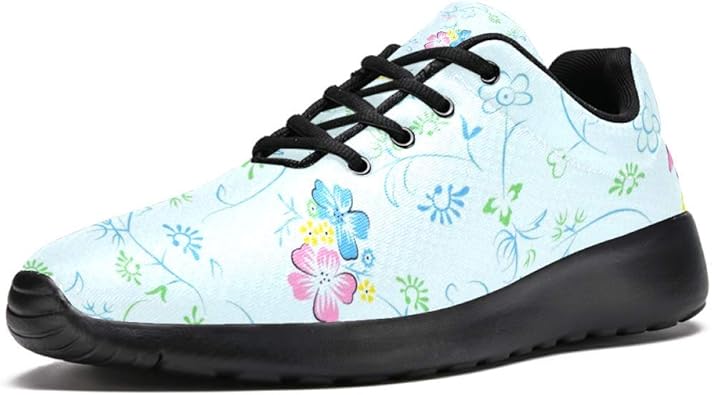 floral running shoes