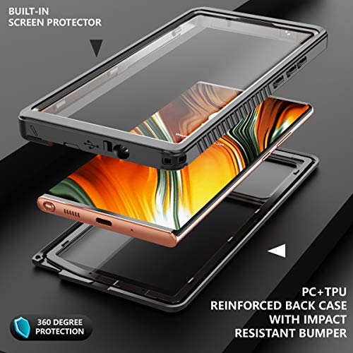 Oterkin Note 20 Ultra Waterproof Case, Note 20 Ultra Case with Built in