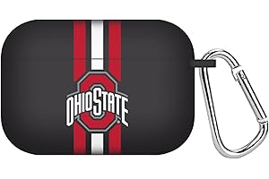 AFFINITY BANDS Ohio State Buckeyes HD Case Cover Compatible with Apple Airpods Pro - Stripes