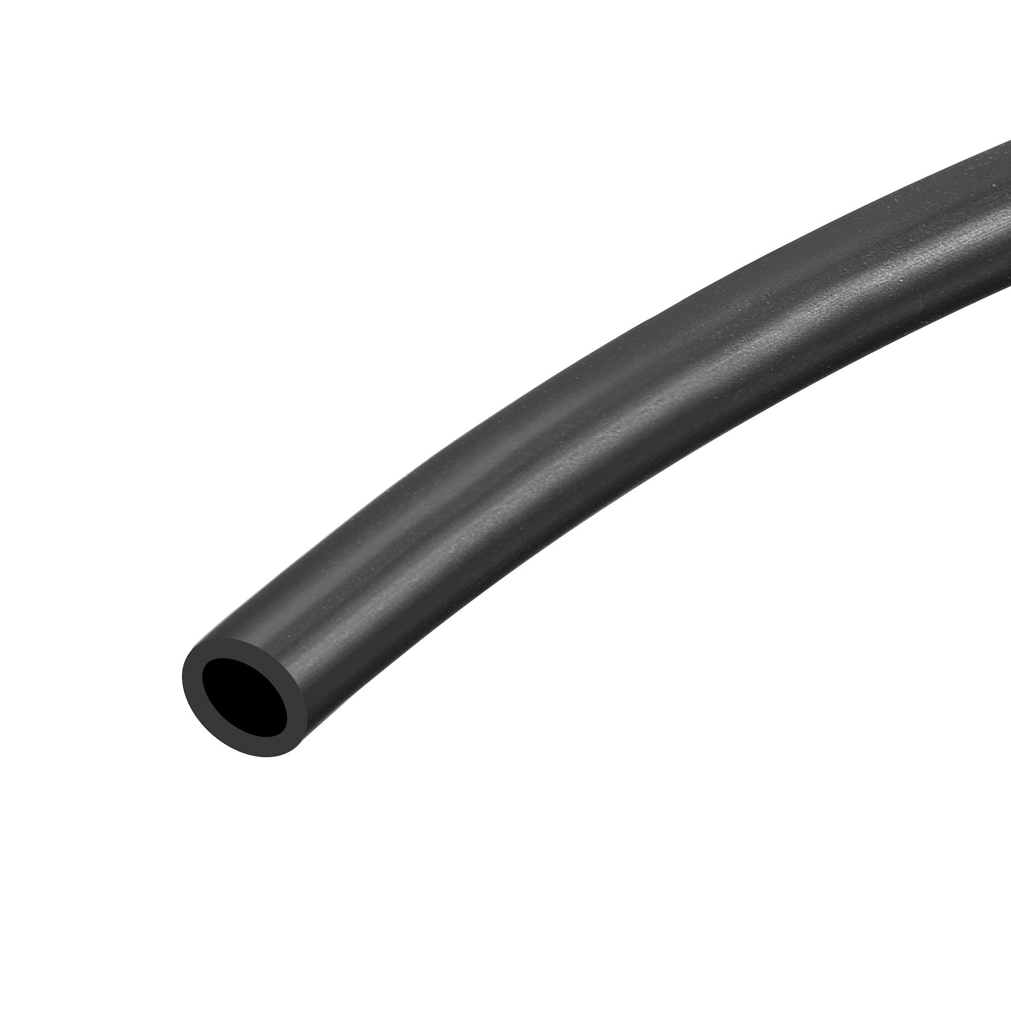 sourcing map 2pcs Lubricating Oil Hose 7mm ID x 10mm OD 3.3ft Water Tube Black Rubber Tubing