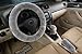 U&M Car Stretch-on Steering Wheel Cover Soft Australian Natural Sheepskin Luxurious Wool Vehicle Non-slip Wheel Cushion Protector Available for 35cm-43cm