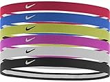 Nike Swoosh Sport Headbands 2.0 6pk (University Red/Game Royal/Volt)