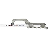 LENOX Tools Mini Hack Saw Frame (20975975) | Hacksaws, Hand Saws, Flush Cut Saws, Bi-Metal Blades, Lenox 20975975 Hacksaw Frame, 12 in L Blade, 10 TPI, 3 in D Throat