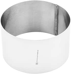 Amazon.com: 4 Inch Baking Ring, 1 Round Cake Ring - Oven-Safe and ...
