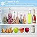 Sindcom Reusable Sandwich Bags,6 Pack (1 Large+3 Medium +2 Small) Stand-Up Freezer Bags for Snacks, Lunch, Leakproof Ziplock for Food Storage, BPA Free
