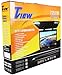 Tview T257IR-BK Wide Screen Flip Down Monitor - Black