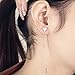 Bar Dangle Threader Drop Earrings Tassel Triangle Ear Studs Women Linear Hoops Geometric Charms Jewelry 2 Mixed Pair