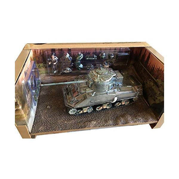 XHH Panzer-Wagen-Legierungsmodell im Maßstab 1:32, Militär-Sherman-Firefly-Panzer-Modell der britischen Armee… – Bild 8