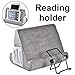 tablet pillow stand for iPad, phone pillow lap stand, tablet stand pillow holder, lap stand mobile phone holder, multi angle soft pillow pad (you will get pillow and keychian)