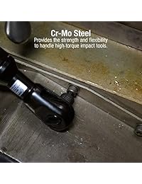 Sunex 3646, juego de desarmadores de impacto hexagonales reforzados de 3 8 de pulgada, sistemas imperial y métrico, 6 puntas, Cr Mo, 1 4 de pulgada, 3 4 de pulgada, 6 mm 19, 16 unidades