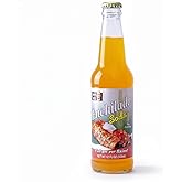 Rocket Fizz Lester's Fixins Enchilada Soda Flavor | Cane Sugar | Craft Soda Pop Drinks | 12 oz in Glass Bottle (Single Bottle)