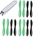 Revell QG 550 Mini Quadrocopter Propeller Puller Rotor Blades u-Wrench Tool Propeller Puller Main Blades Combo Black and Green
