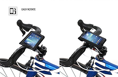 BM WORKS Slim3 R Water Resistant Smartphone Bike Mount Medium Size - Bicycle Phone Case Holder for iPhone 6, 5S, 5C, 5, 4S, 4, Samsung Galaxy S5, S4, Nexus 5, 4, HTC One Mini, Desire 320, Desire 510, Sensation XL, Incredible S, Motorola Droid Ultra, Droid - Thumbnail 7