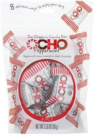 OCHO CANDY CANDY PEPPERMINT ORG