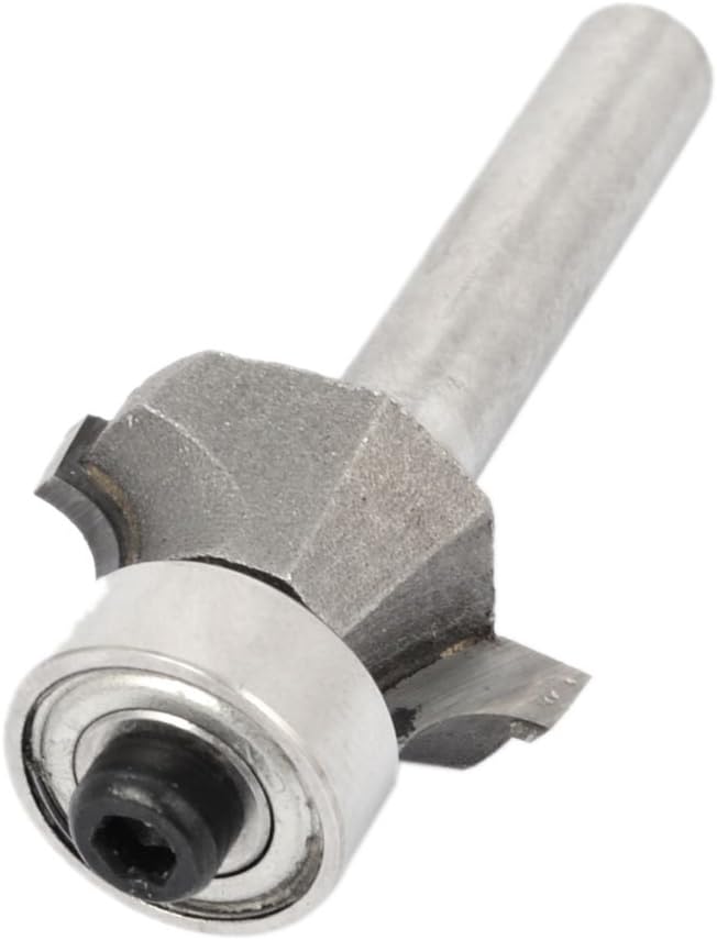Sourcingmap Metal 1/4" Shank 3.97mm Radius Roundover Bit Beading Router Cutter - Image 3