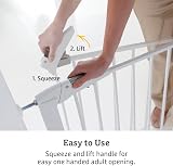 Munchkin Maxi Secure Baby Toddler Stair Gate 76-82cm Pressure Fit Door Dog view 4