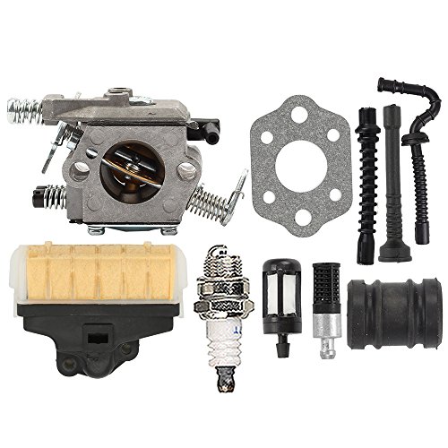 Hilom WT-286 Carburetor Carb With Air Fuel Filter Tune Up Kit For STIHL 021 023 025 MS210 MS230 MS250 MS 250 Chainsaw Replace Zama C1Q-S11E C1Q-S11G