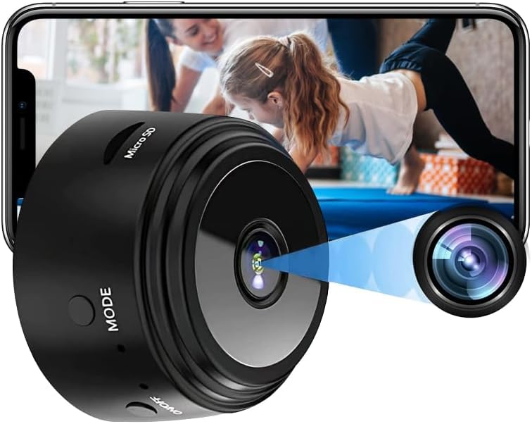 KFK Hidden Spy Camera,1080P Wireless Mini WiFi