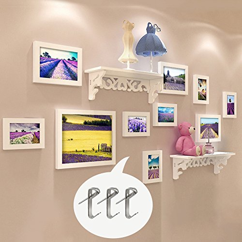 image for Hysagtek 100Pcs Picture Hangers Hooks with Nails Heavy-Duty Photo Fram