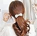 Casualfashion 1Pcs Korean Style Crystal Rhinestone Hair Barrettes Butterfly Pearls Hair Clips Pins for Women Girls (Silver)
