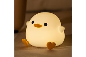 Myratts Night Light for Kids, Cute Soft Silicone Dodo Duck Lamp, Dimmable Nursery Portable Duck Kawaii Lamps, Bedside Lamp for Baby Toddler Adult(Dodo Duck)